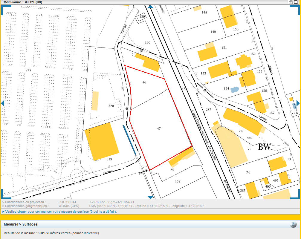 Plan cadastral